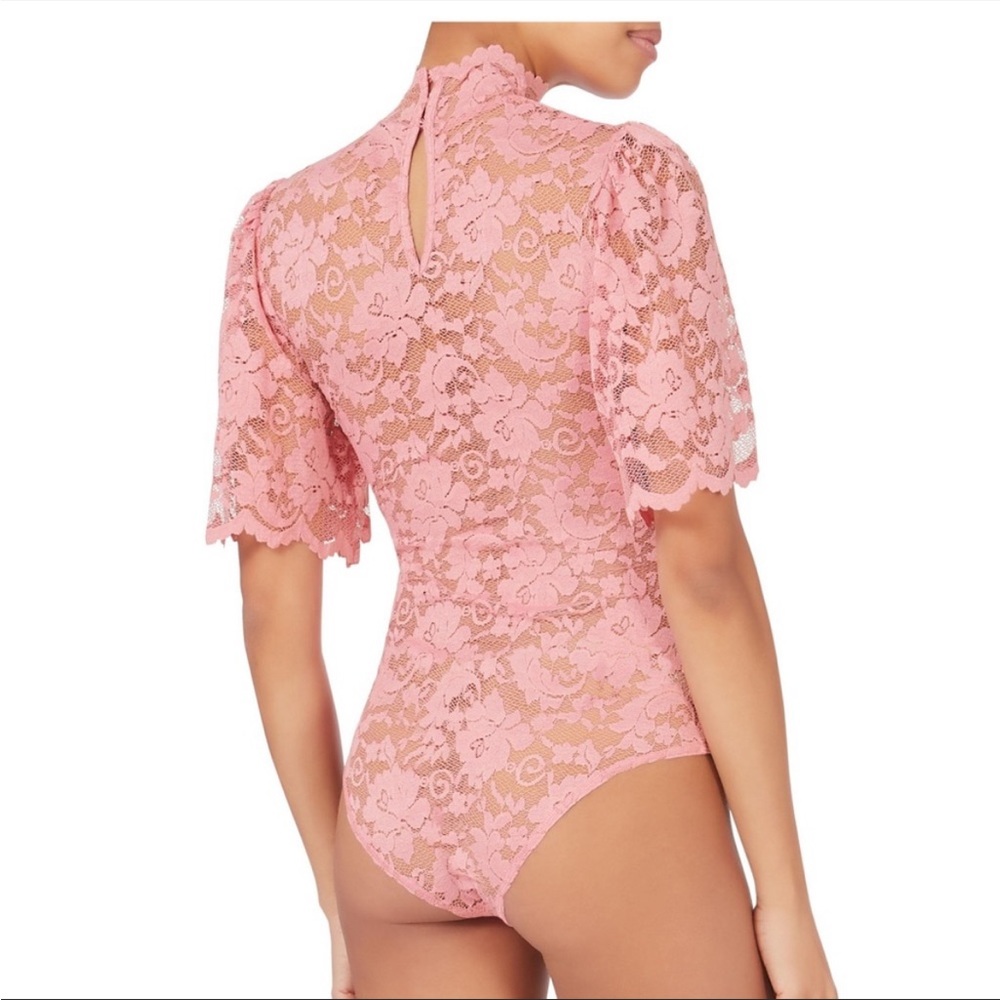 Ganni Revolve Lace BodySuit - Picture 9 of 11